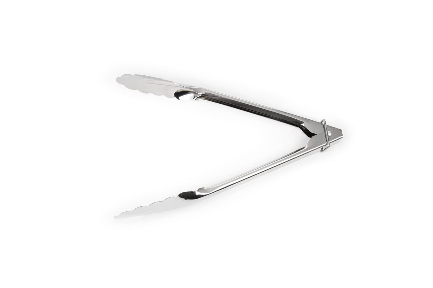 Locking Tongs, Stainless Steel, 9"
