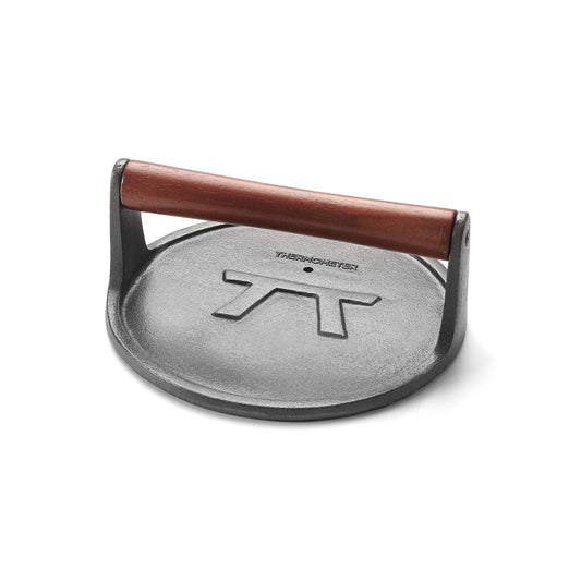 Cast Iron Round Grill Press