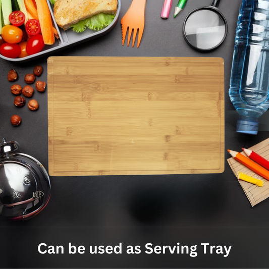 Plain Bamboo Cutting Board (18x12)