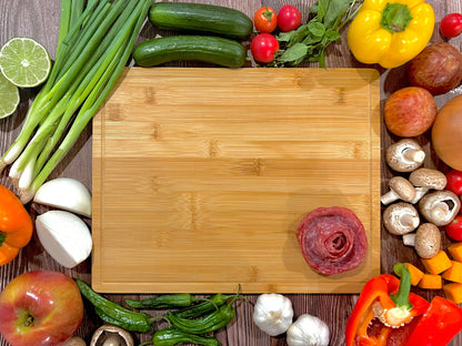 Thick Bamboo Cutting Board (14x11)